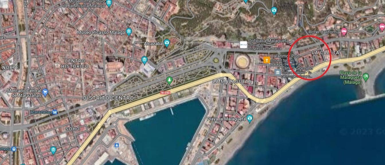 Primera Linea De Playa - Málaga Buitenkant foto